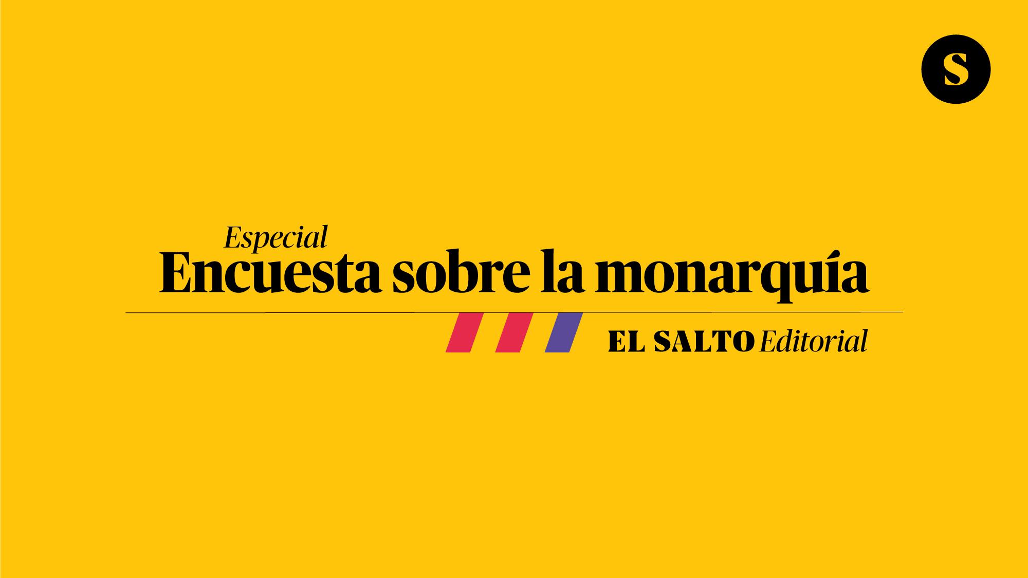 Montaje editorial encuesta monarquía